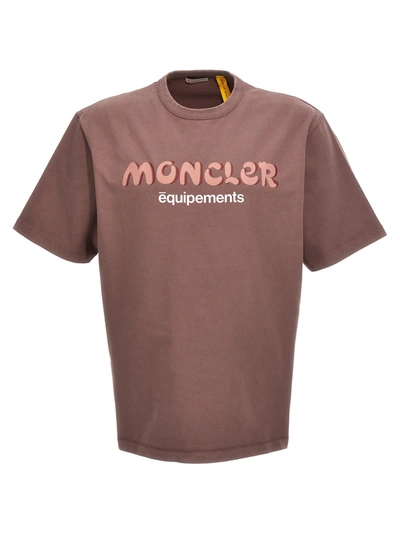 Moncler Genius T-shirt  X Salehe Bembury In Lilla