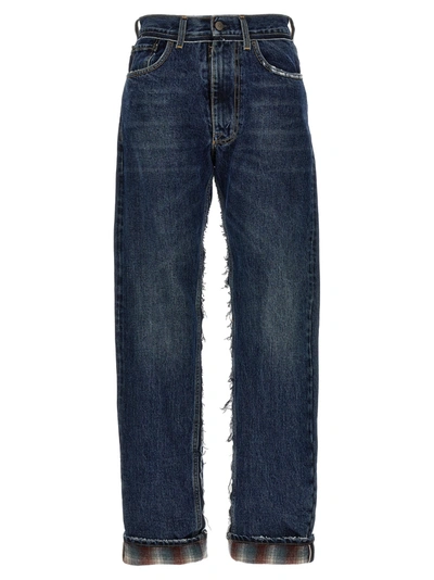 Maison Margiela Pendleton Jeans Blue