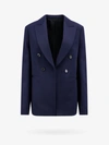Bottega Veneta Woman Blazer Woman Blue Blazers E Vests In Blue