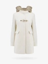 Fay Coat In White