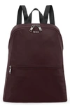 Tumi Voyageur Just In Case Packable Backpack In Deep Plum