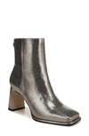 Sam Edelman Women's Irie Square Toe High Heel Booties In Silver