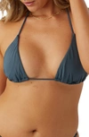 O'neill Saltwater Venice Bikini Top In Slate