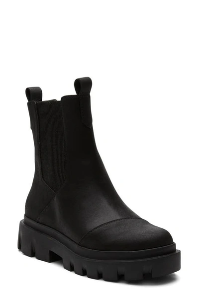 Toms Rowan Chelsea Boot In Black