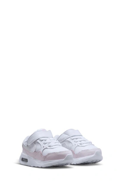 Nike Kids' Air Max Sc Sneaker In White/ White/ Pearl Pink