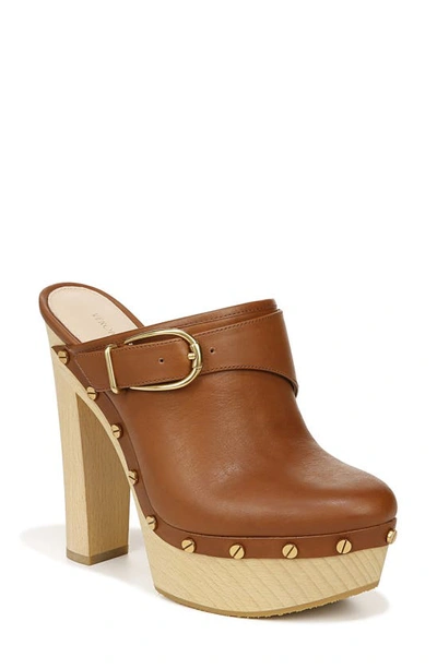 Veronica Beard Women's Alek Slip On Studded High Heel Clogs In Hazelwood