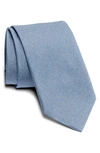 Jack Victor Bowman Solid Silk Blend Tie In Blue