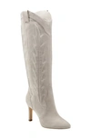 Marc Fisher Ltd Rolly Knee High Boot In Beige