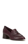 Vince Camuto Women's Carissla Tailored Loafer Flats In Merlot