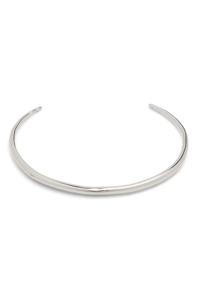 Alexis Bittar Collar Necklace In Silver