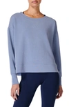 Sweaty Betty Sand Wash Cloudweight Sweatshirt In Cove Blue