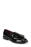 Franco Sarto Womens Solid Man Made Loafers In Black