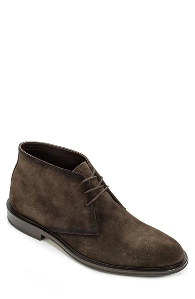 To Boot New York Men's Richard Suede Chukka Boots In Dark Brown Suede