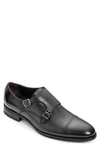 To Boot New York Hammill Cap Toe Double Monk Strap Shoe In Crust Nero