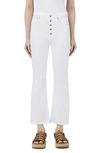 Rag & Bone Casey High Rise Ankle Flare Jeans In Opticwht