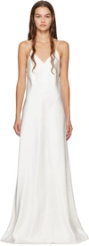 THE ROW WHITE GUINEVERE MAXI DRESS