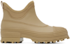 Camperlab Traktori Ankle Boots In Medium Beige