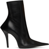 Balenciaga Witch 110 High Heel Ankle Boots In 1000 Black