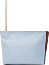 MARNI BLUE & BURGUNDY MUSEO POUCH