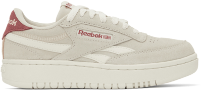 Reebok Beige Club C Double Revenge Sneakers In Neutral