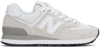 New Balance Beige 574 Core Sneakers In Nimbus Cloud/white