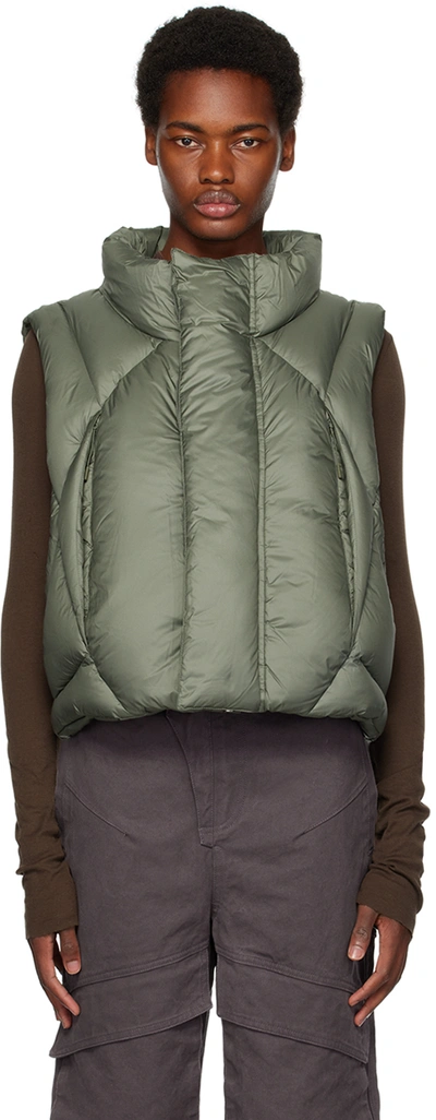 Entire Studios Down Vest In Grey