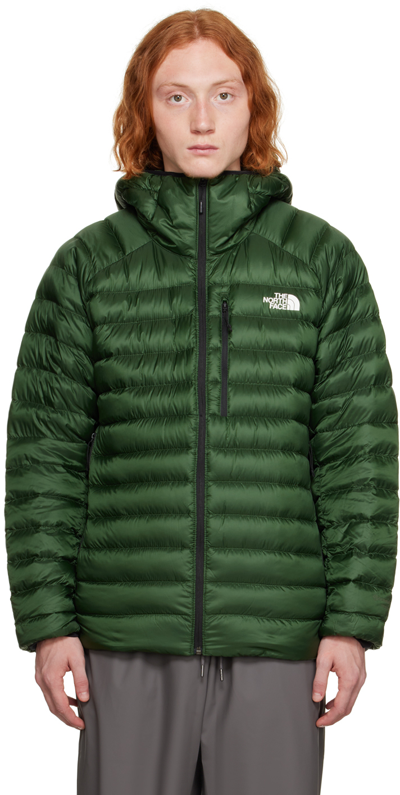 The North Face Green Breithorn Down Jacket In I0p Pine Needle