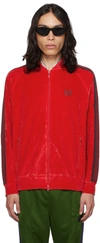 Needles Red Embroidered Track Jacket