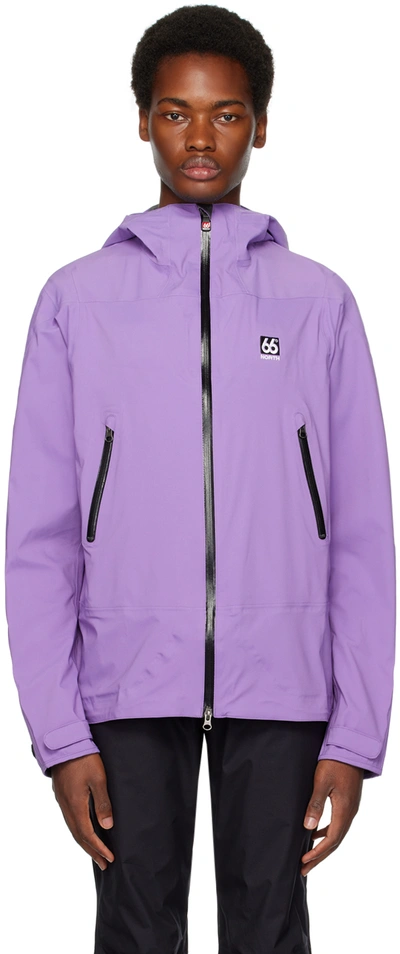 66°north Purple Snæfell Jacket In 356 Wild Viola