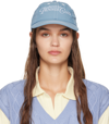 SPORTY AND RICH BLUE RIZZOLI CAP