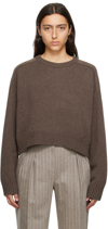 Loulou Studio Brown Bruzzi Sweater