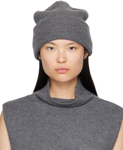 Lisa Yang Stockholm Cashmere Beanie In Grey