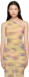Binya Green Kiwi Tank Top In Cayena