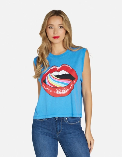 Lauren Moshi Alaya Candy Lip In Sky Blue