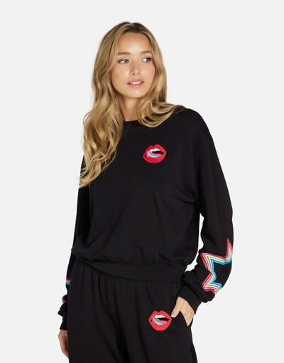 Lauren Moshi Spalding Candy Lip In Black