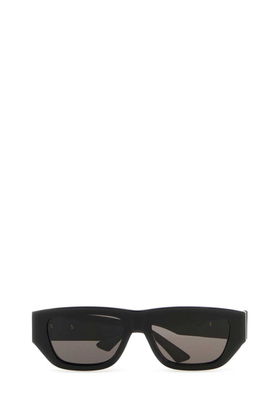 Bottega Veneta Eyewear Rectangle Framed Sunglasses In Black