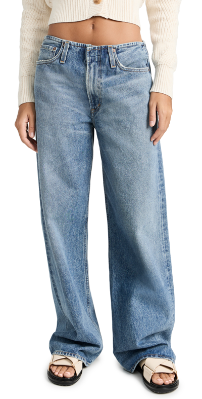 Agolde Lex Jeans Swing In Swing (vintage Washed Ind)