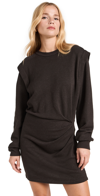 Isabel Marant Étoile Michaela Dress In Faded Black