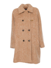 Fay Jaqueline Coat In Brown