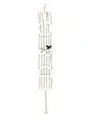 Dolce & Gabbana Logo-plaque Chain Necklace In Silver