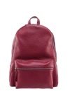 ORCIANI ORCIANI MEN'S RED LEATHER BACKPACK