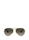 Ray Ban Aviator Classic Green Classic G-15 Unisex Sunglasses Rb3025 919031 58 In Gold