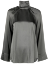 TOTÊME FUNNEL-NECK LONG-SLEEVE TOP