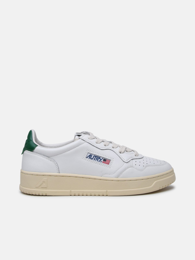 Autry White Leather Medalist Sneakers