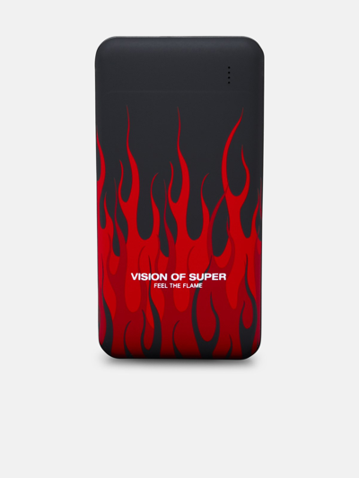 Vision Of Super Powerbank Fiamme In Black