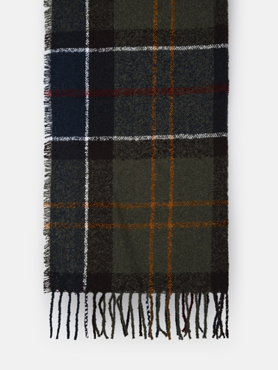 Barbour Sciarpa Tartan Boucle In Green
