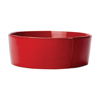 Vietri Lastra Large Serving Bowl In Red