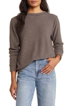 LOVEAPPELLA COZY CREWNECK LONG SLEEVE TOP