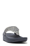 FITFLOP LULU SHIMMERWEAVE FLIP FLOP