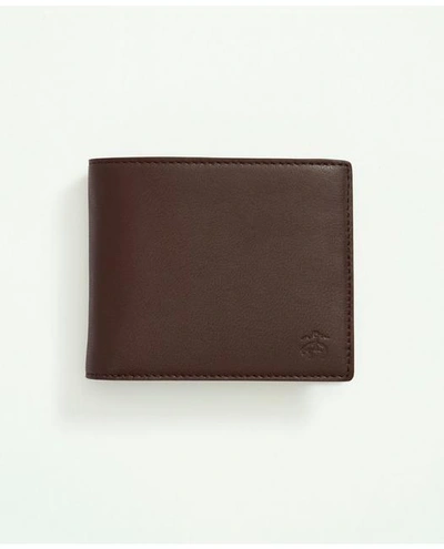 Brooks Brothers Lambskin Wallet | Brown